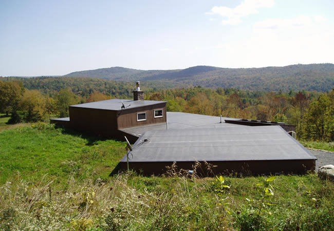 Earth Berm Exterior Roof