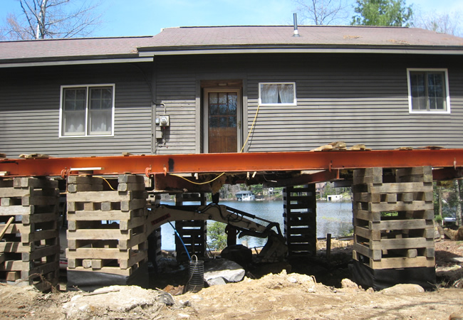Murphy Lake House Renovation Construction