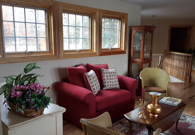 Otter Pond Lake House Interior Sitting