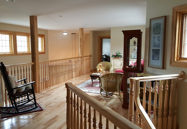 Otter Pond Lake House Interior Upstairs