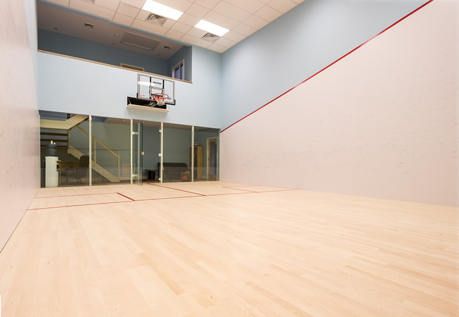 Squash Court Interior